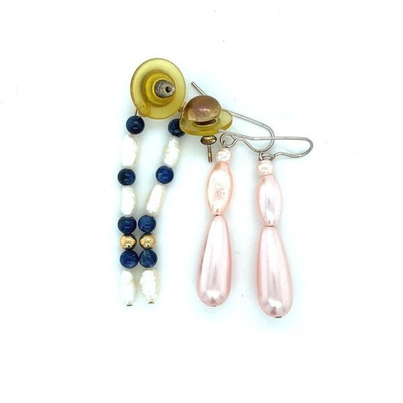 2 Set of Pearl Earrings - Picture 1 of 7